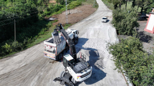 TERME'YE 10 MİLYONLUK İŞ MAKİNESİ YATIRIMI 3 ekskavator 2