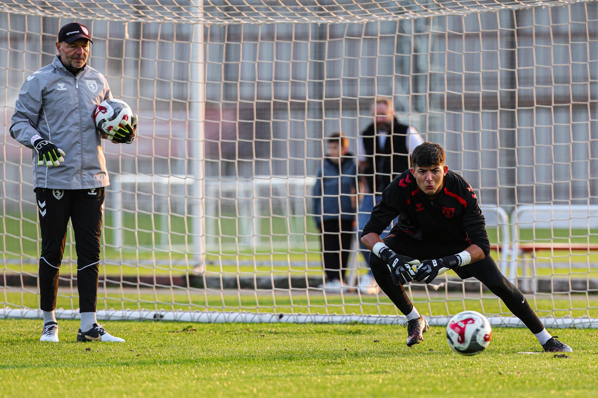 SAMSUNSPOR, BEŞİKTAŞ DEPLASMANI HAZIRLIKLARINI SÜRDÜRÜYOR 2 SAM 1036