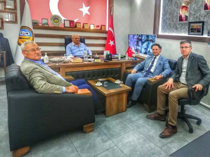 MÜDÜR ÇEPNİ'DEN AKKUŞ'A ZİYARET 1 JUY