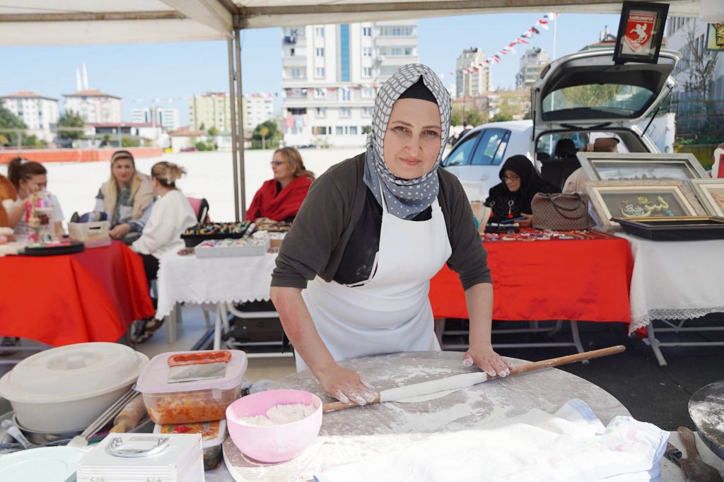 2. KADIN EMEGI FESTIVALI ATAKUMDA BASLADI HAMIDE GUNDOGDU