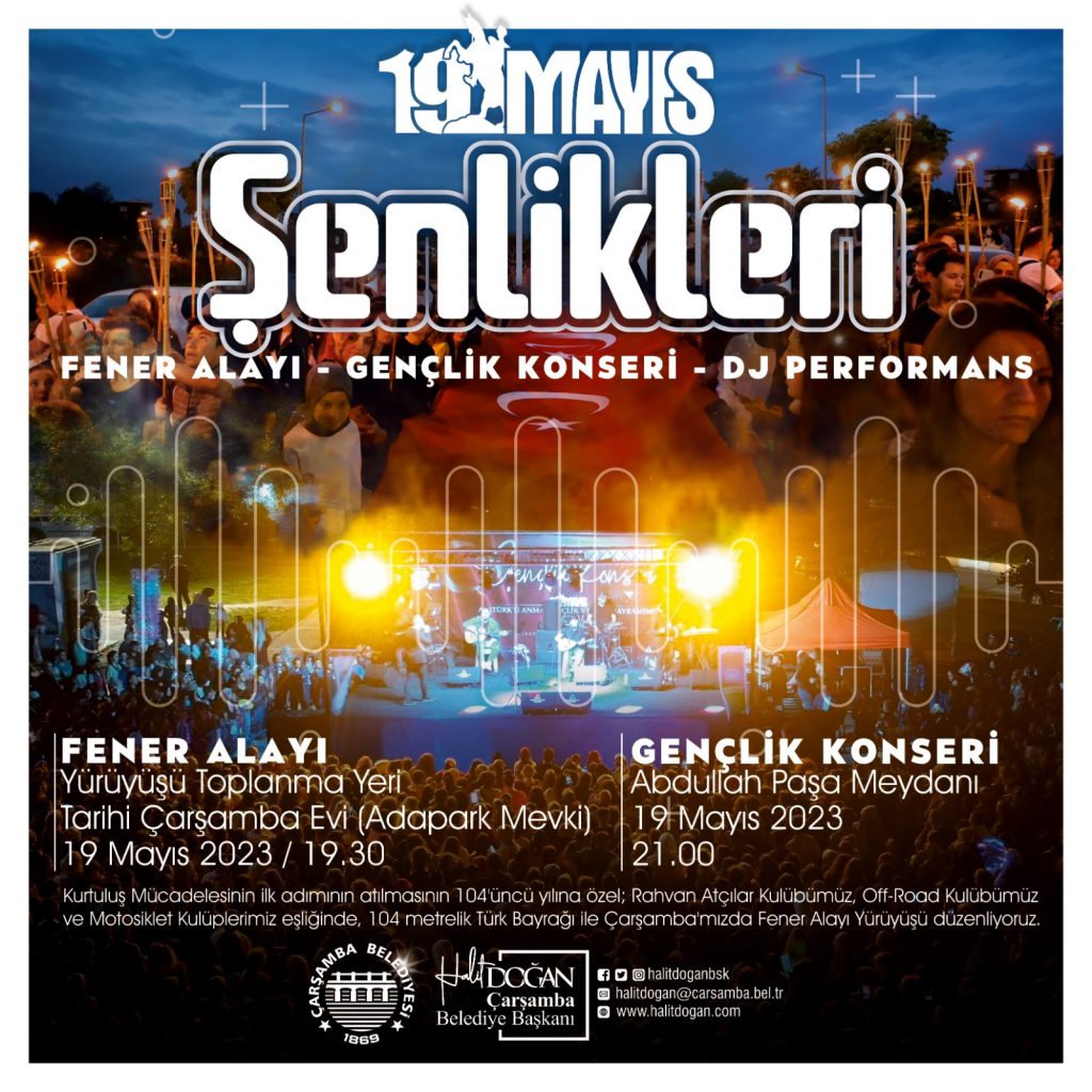 19 MAYIS RUHUNU DOYASIYA YAŞIYORUZ 1 19 mayis programi