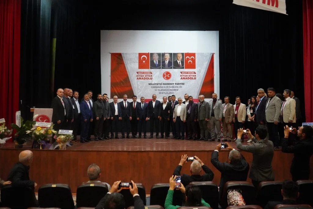 MHP ÇARŞAMBA KONGRESİNDE, ÖZGEN ALPER YALÇIN BAŞKAN SEÇİLDİ 4 Carsamba1