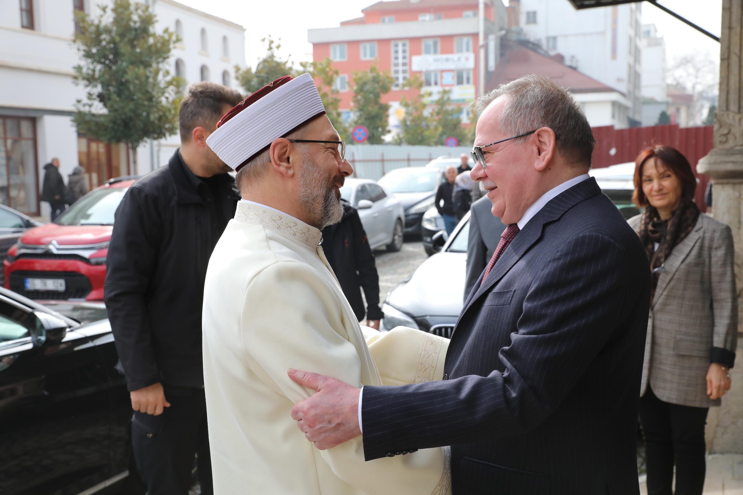 Diyanet Isleri Baskani Prof. Dr. Ali Erbas Baskan Demiri Ziyaret Etti scaled