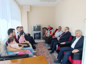 saglamdan sehit ailesine ziyaret 1