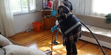 ATAKUM'DA EVDE DESTEK SON HIZ (1)