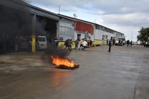 ATAKUM BELEDIYESINDE YANGIN TATBIKATI 12