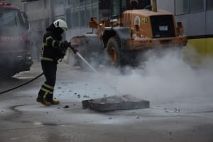 ATAKUM BELEDIYESINDE YANGIN TATBIKATI 3