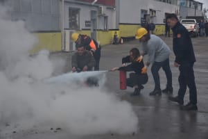 ATAKUM BELEDIYESINDE YANGIN TATBIKATI 4