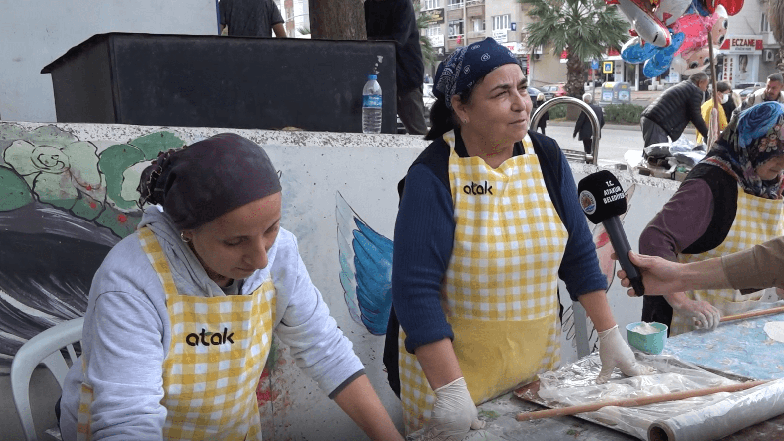 ATAKUM BELEDIYESINDEN GOZLEME SENLIGI 1