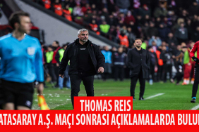 THOMAS REIS, GALATASARAY A.Ş. MAÇI SONRASI AÇIKLAMALARDA BULUNDU 22 TM
