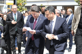 ADALET BAKANI TUNÇ’TAN BAŞKAN DOĞAN’A ZİYARET 10 IMG-573 (10)