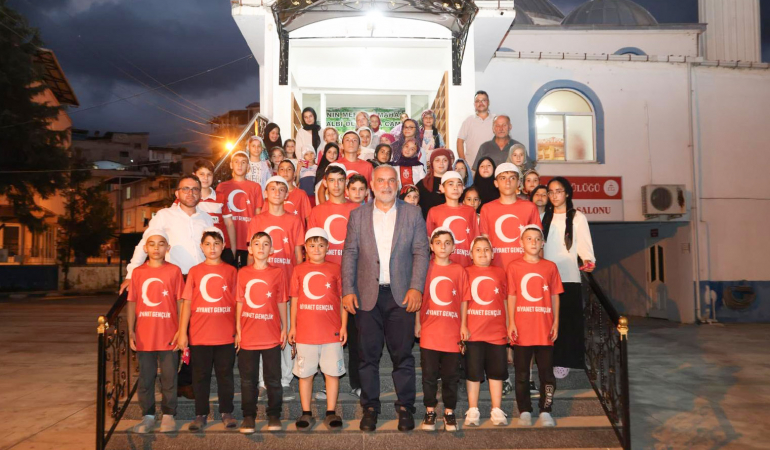 CANİK'TE CAMİLER ÇOCUK SESLERİYLE ŞENLENDİ 6 CANİK’TE CAMİLER ÇOCUK SESLERİYLE ŞENLENDİ