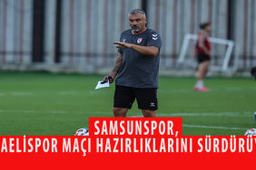 SAMSUNSPOR, KOCAELİSPOR MAÇI HAZIRLIKLARINI SÜRDÜRÜYOR 8 THY