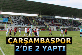 ÇARŞAMBASPOR 2’DE 2 YAPTI 4 TBMK