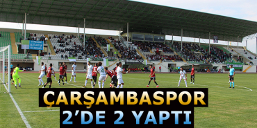 ÇARŞAMBASPOR 2’DE 2 YAPTI 34 TBMK